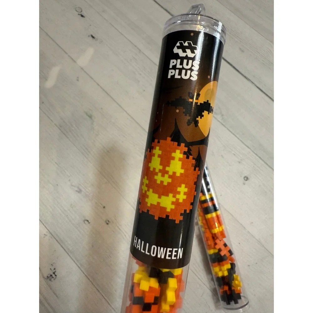 Plus Plus Halloween‎ pumpkin and bat two sets NEW